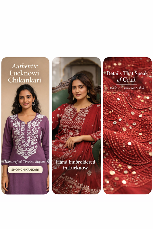 Types of Embroidery in Chikankari: A Complete Guide to Traditional Stitches