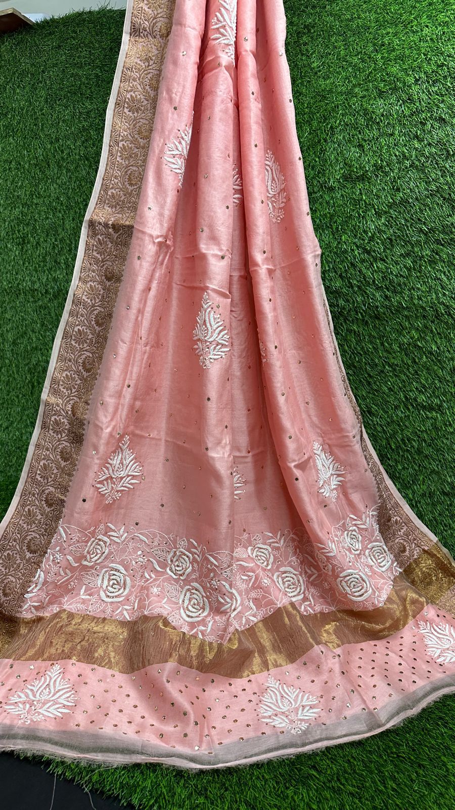 Noor-e-Maheshwari Silk Saree