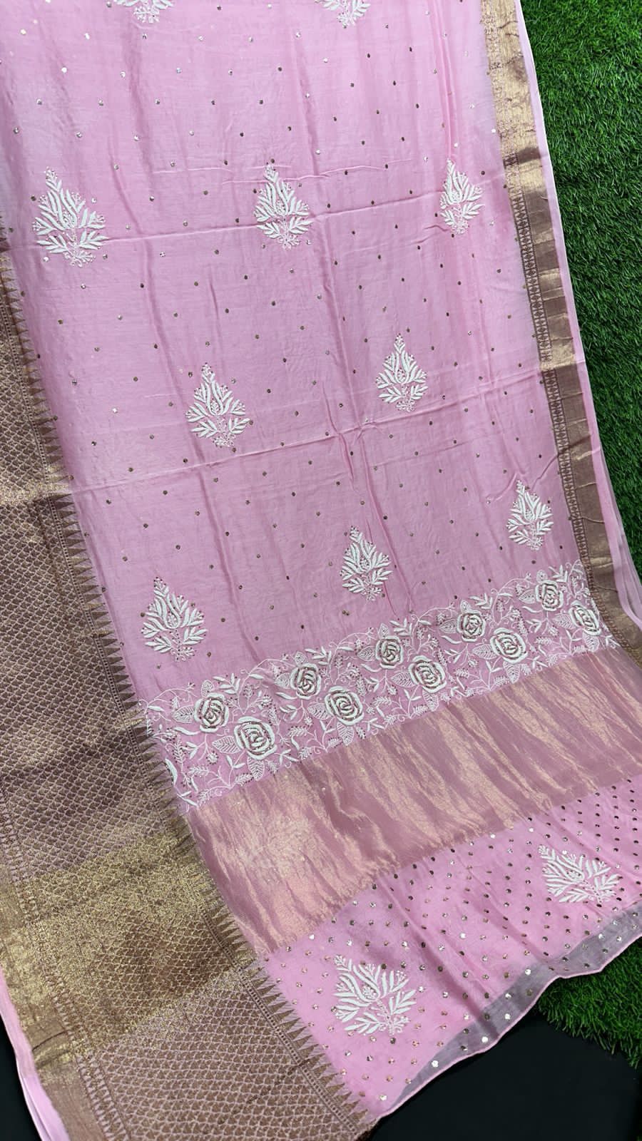 Noor-e-Maheshwari Silk Saree